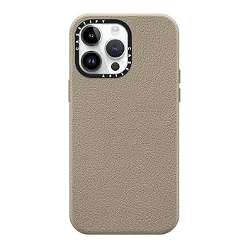 フォロー割　CASETiFY　ペブルケース　iPhone14　グレージュ Amazon.co.jp: CASETiFY ペブル カードポケット ケース for